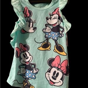 Disney Green Mickey Mouse Tank Top